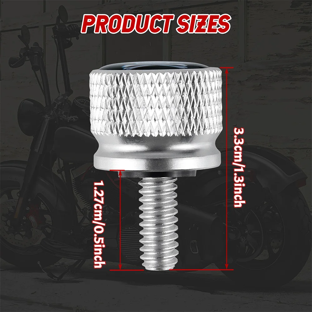 Motorcycle Rear Seat Bolt Fender Bolt Screw 1/4