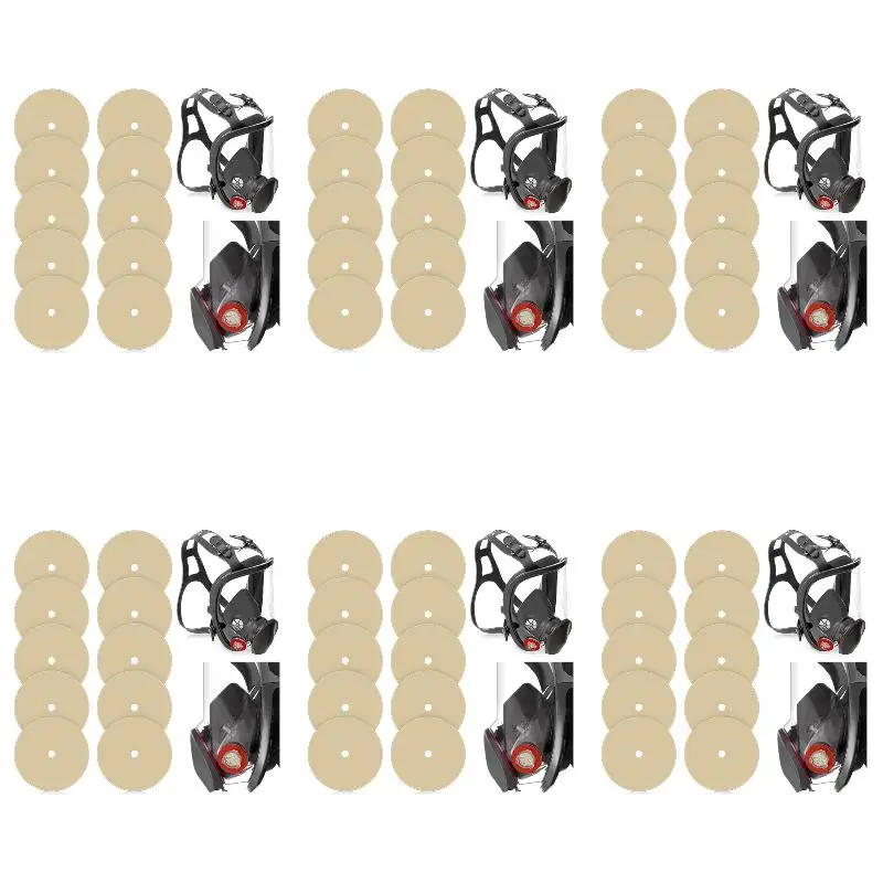 6Pack X(10 Pcs 6893 Inhalation Valve for 6200 6800 7500 Series 6000 Series Full and Half Facepiece Accessories