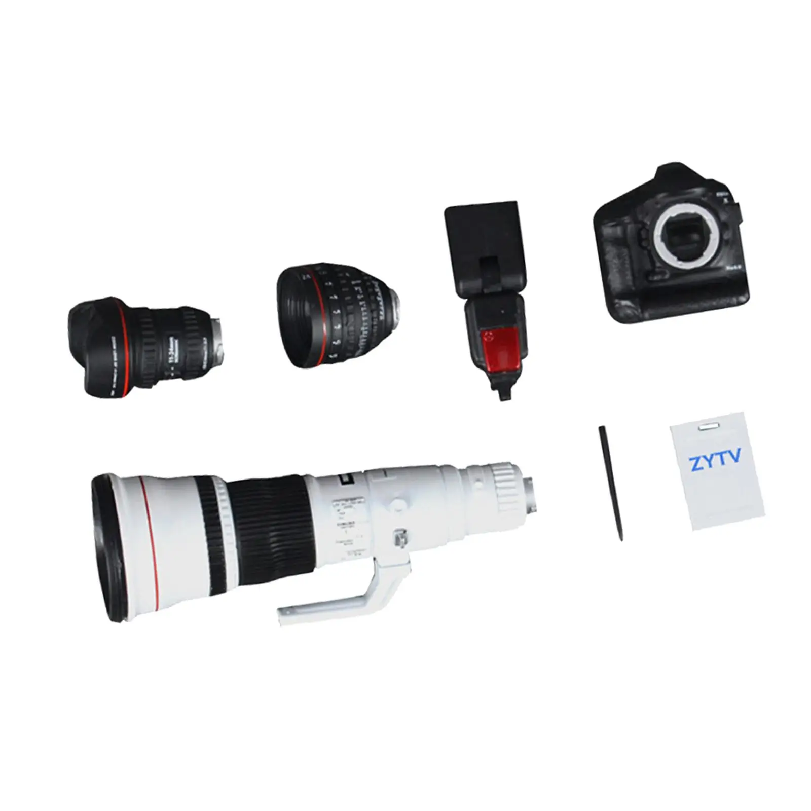 Digital Camera Set for Photographers in 1/6 Scale for 12 