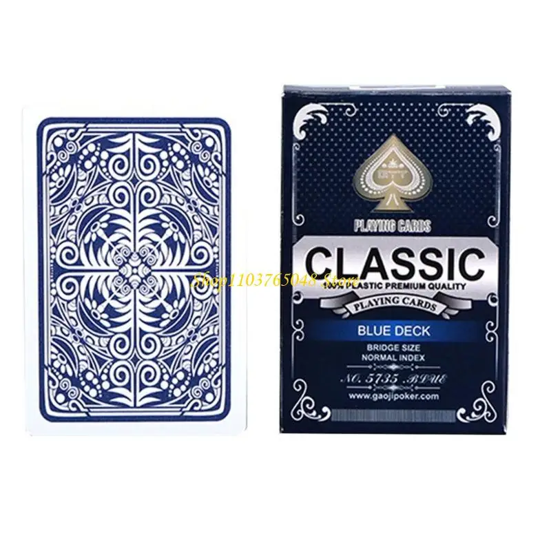 

R53E Playing Game Card Waterproofs PVC Film Playing Card Game Accessories