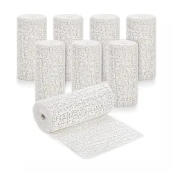 Plaster Cloth Rolls White Gauze Strips Wrap Bandages for Craft Projects Mask Making Belly Casts Body Molds Health Tools