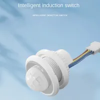 Indoor Outdoor PIR Smart Switch Detection 110V 220V Infrared Light Motion Sensor adjust Auto Detector Switch Time Mode Adjust