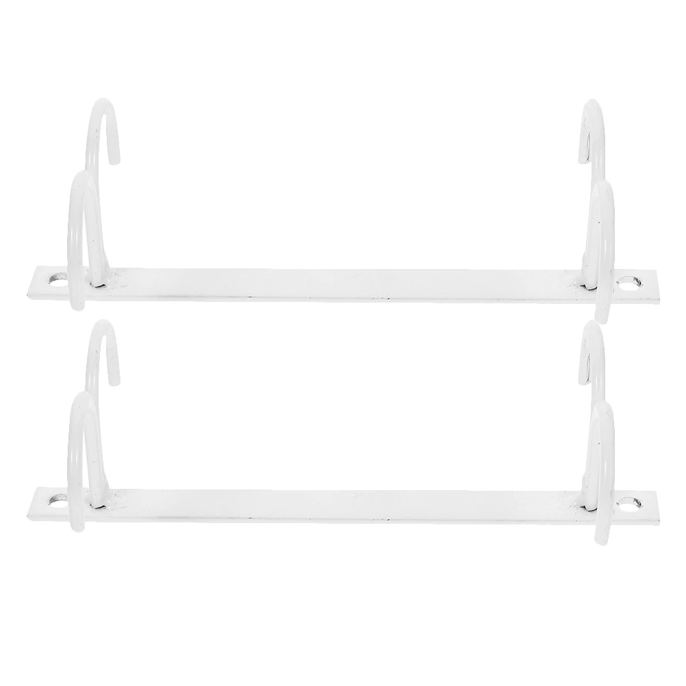 

2Pcs Mug Organizer Under Cabinet Hanging Iron Rack Coffee Cup Holder Kitchen Space Saver Mug Hooks Coffee Cup Organizer