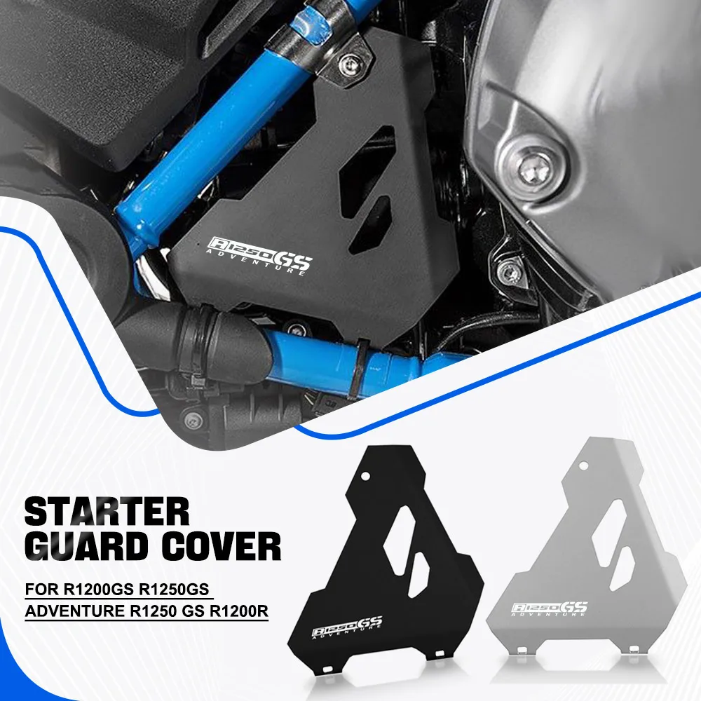 

R 1200 1250 GS ADV Motorcycle Side Starter Protector Cover FOR BMW R1200GS R1250GS Adventure R1250 GS R1200R Starter Guard cover