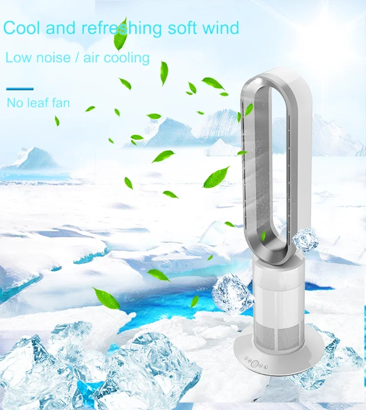 LCD Touch Screen Button Smart Electric Air Cool Wind Office Exhaust Fan Portable Ventilation Fans