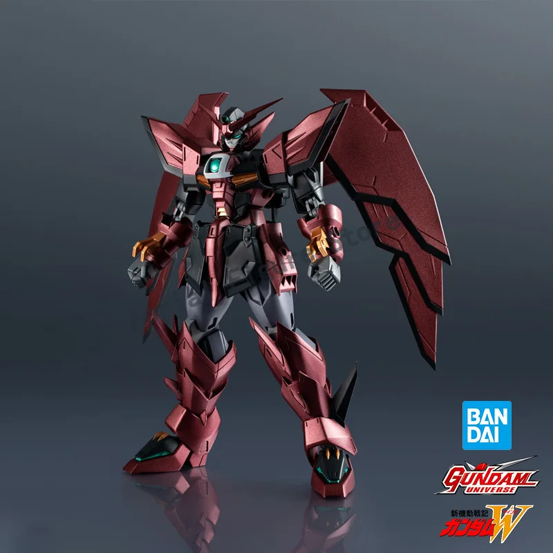 Modelo Original genuino BANDAI Gundam Universe Gundam Wing 16cm Oz-13ms Gundam Epyon decoración de modelos coleccionables