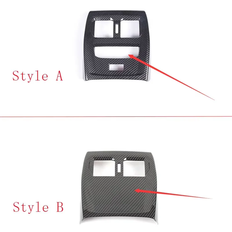 

ABS Carbon Fiber For BMW 4 Series 2020-2025 Car rear exhaust air outlet frame decoration sticker interior protection accessories