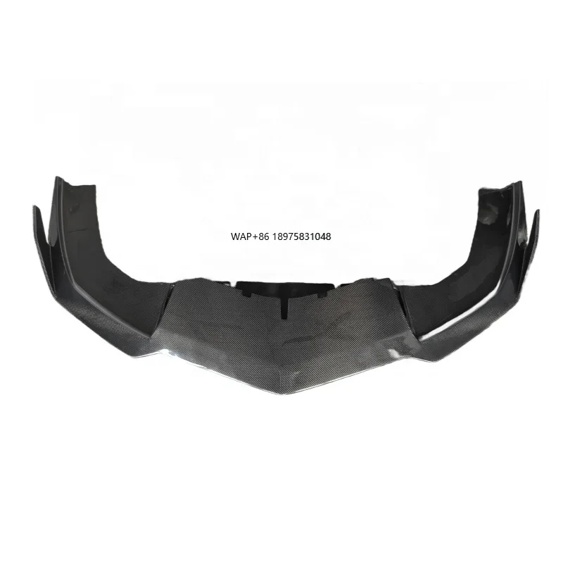 

for LP700 LP750 Upgrade RZ Style Carbon Fiber Front Bumper Lip Front Lip Body Kit