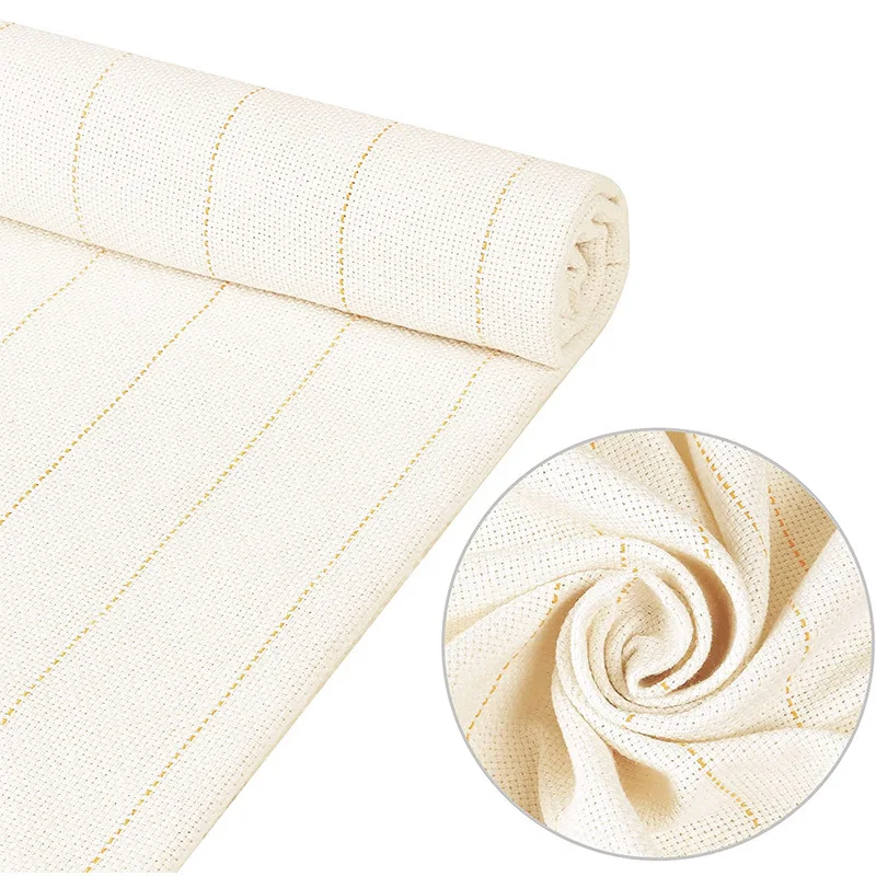 Upgrade Primary Cotton Tufting Cloth Fabric High Density Carpet Base Fabric For Tufting Gun Accessory Diy Rug Making Needlework