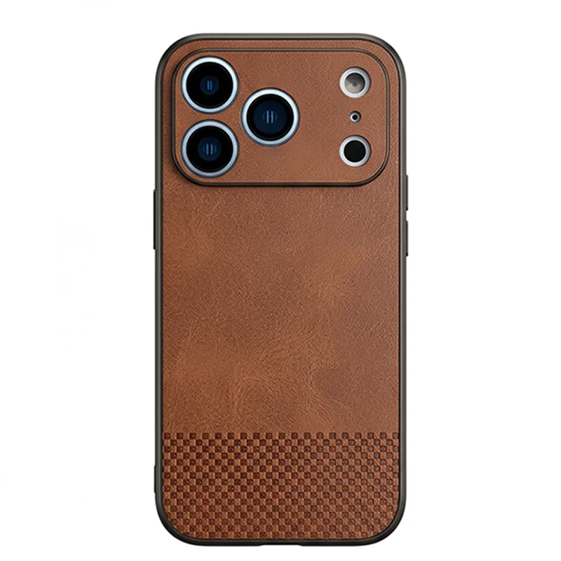 Luksusowe, wysokiej jakości etui ze skóry, odporne na wstrząsy, do telefonu iPhone 18 Pro Max, 17, 16, 15, 14, 13. — zdjęcie produktu 6