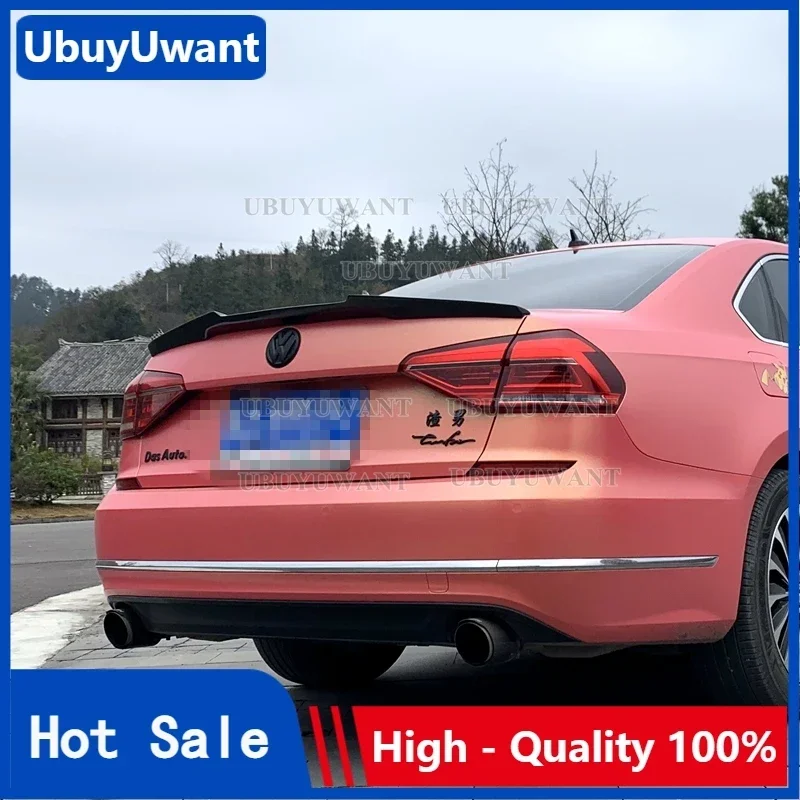For Volkswagen Passat B7 USA 2011-2017 Passat NMS M4 style Carbon Fiber Car Rear Roof Spoiler