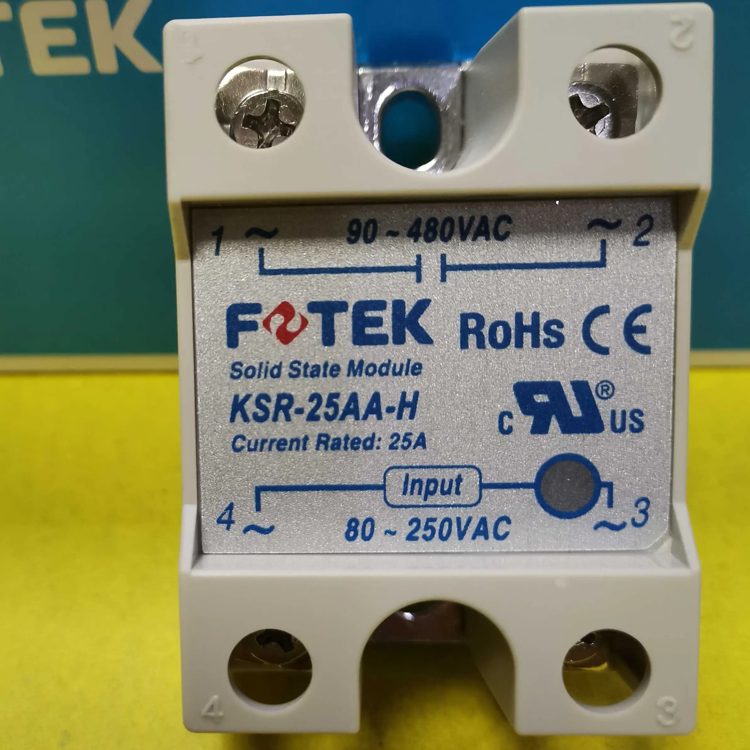 

KSR-25AA-H New Original FOTEK Solid State Relay Module