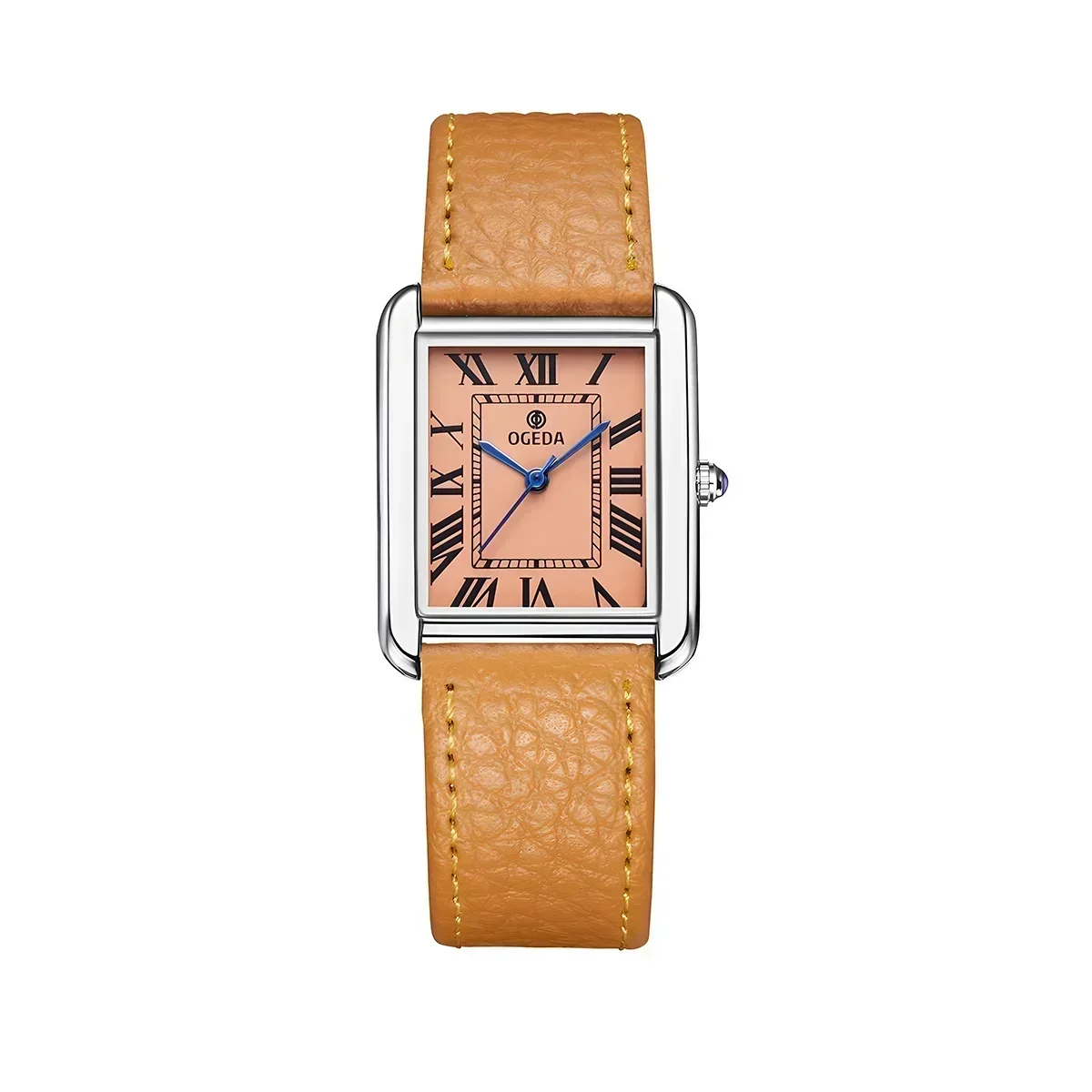 OGEDA 2025 New Luxury Men\\\'s Quartz Watch Mineral Glass Alloy Waterproof 3Bar Leisure Reloj Hombre Men\\\'s Watch