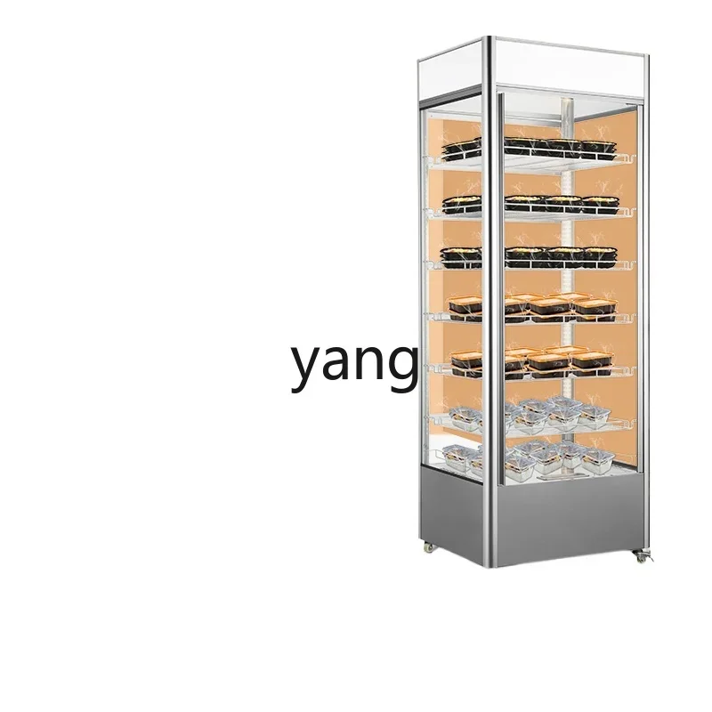 LTT vertical thermal insulation display cabinet meal bread heating large capacity hot air circulation