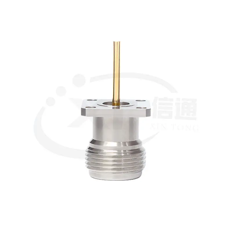 N-KFD002 Type RF Coaxial Connector Stainless Steel DC-18GHz Precision Measurement