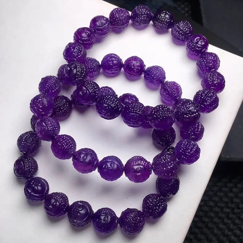 Natural Amethyst -Son Multi-Blessing Bracelet