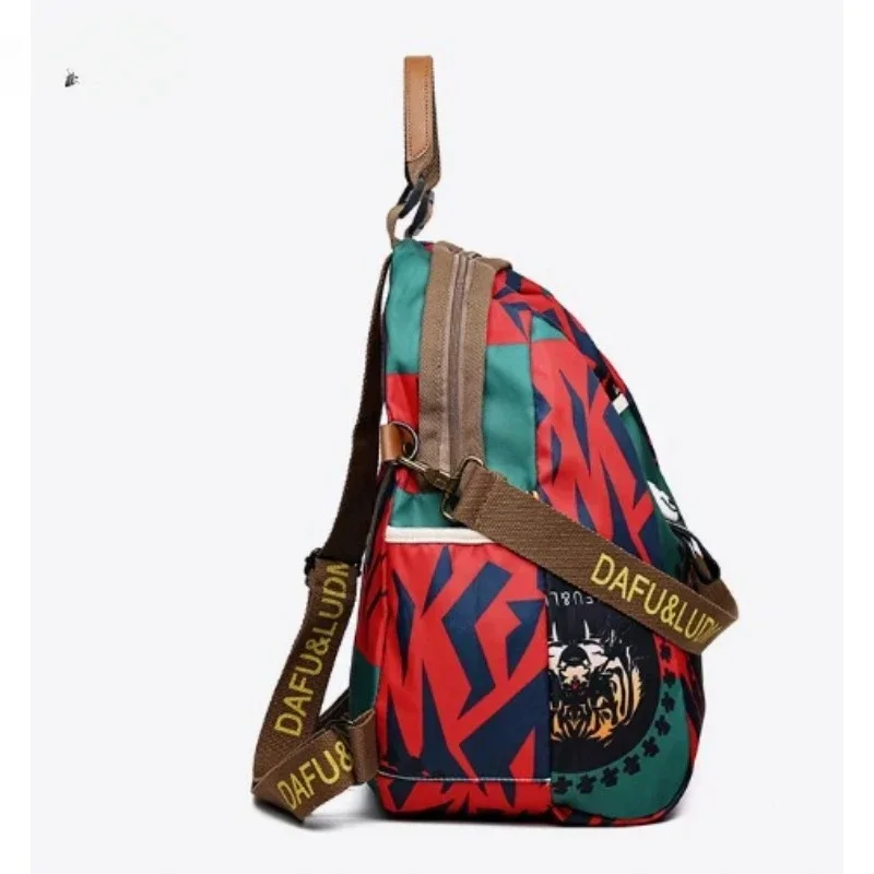New Good-looking Women Fashion Backpack High-capacity Multi-purpose Casual Oxford Cloth Backpack Commuter Travel Bag Schoolbag