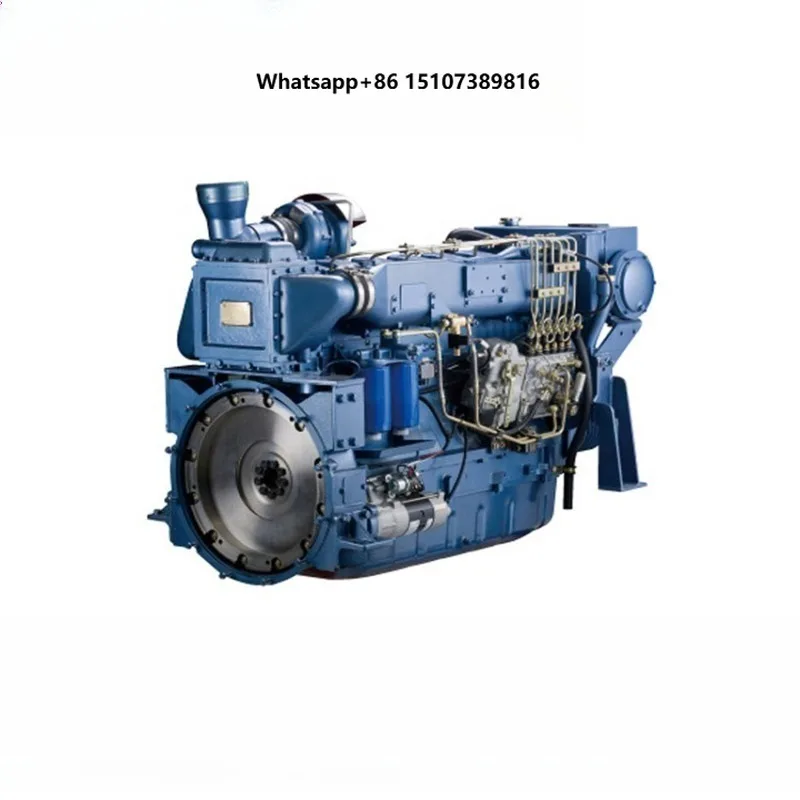 High Quality Chinese Power WD10 Inboard Engine 6 Cylinder