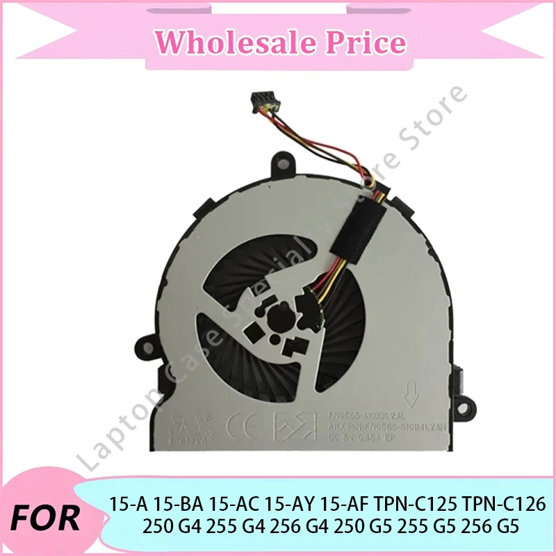 

НОВЫЙ для 15-A 15-BA 15-AC 15-AY 15-AF TPN-C125 TPN-C126 250 G4 255 G4 256 G4 250 G5 255 G5 256 G5 Вентилятор процессора/охлаждение процессора