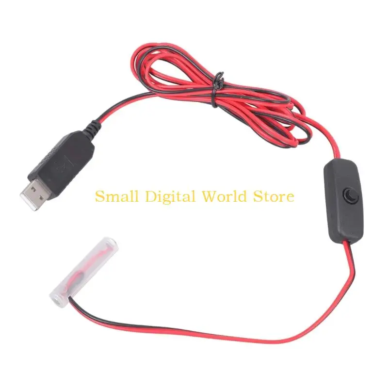 77UB USB 5V to 1.5V 3A Replacement Converters Switches Builts in for Thermometers Use