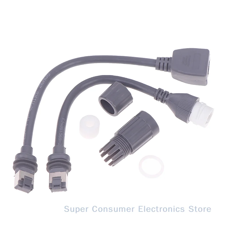 RJ45 schotelrouter converterkabel voor Starlink satelliet, rechthoekige verlengadapter Gen 3