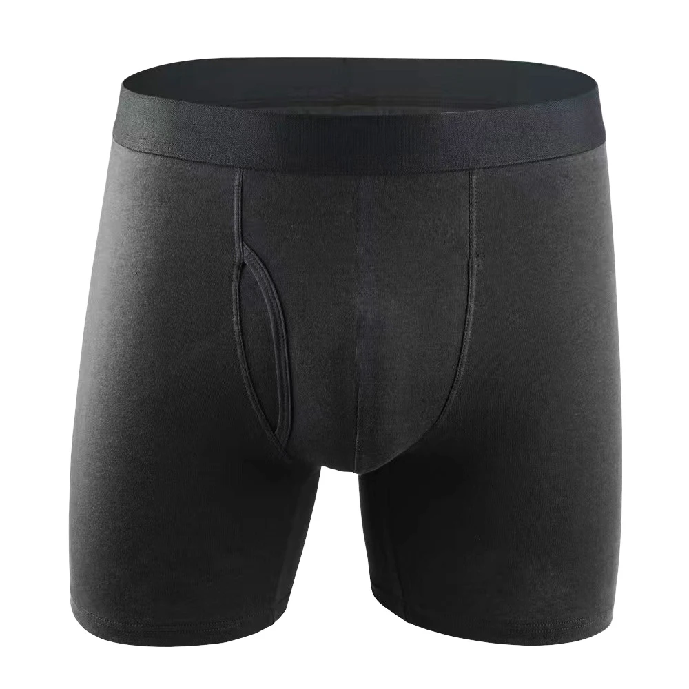 

трусы мужские боксеры Open Front Mens Underwear U Convex Sport Long Boxers For Man Panties Shorty Homme Sexy 남성용 속옷 Boxershort