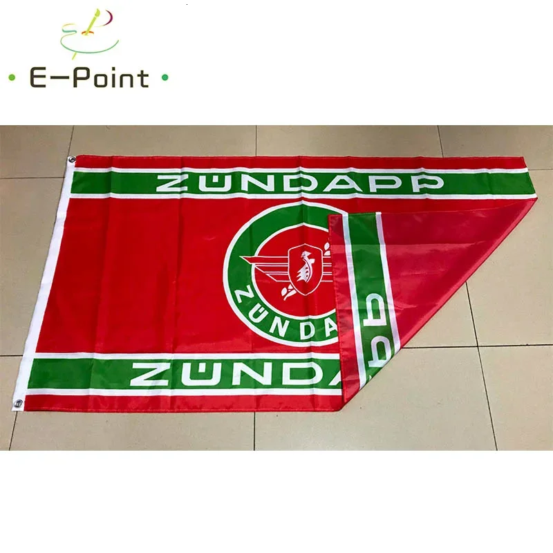 Zundapp Motor Car Flag 2*3ft (60*90cm) 3*5ft (90*150cm) Size Christmas Decorations for Home and Garden