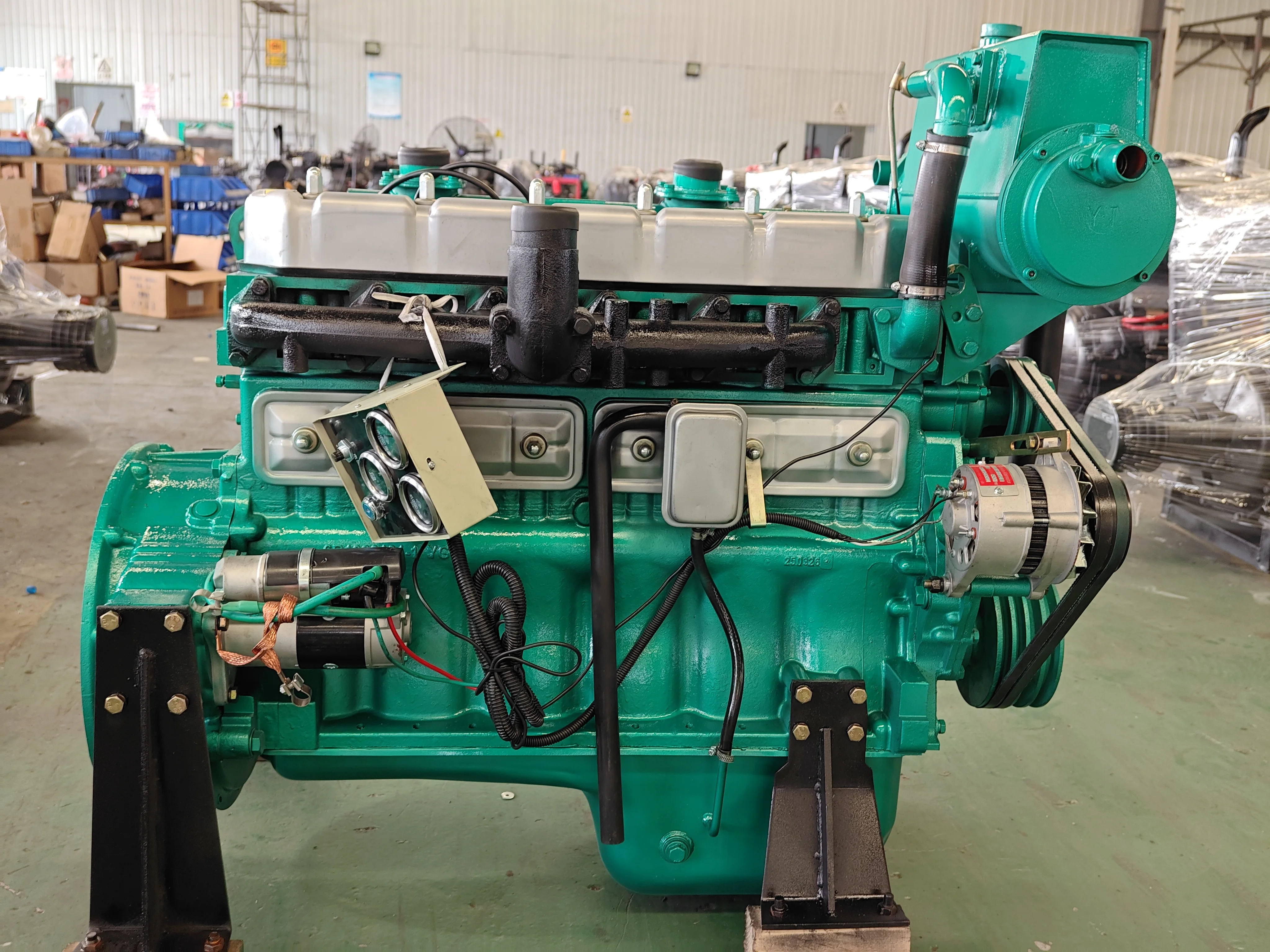 R6105C diesel Engine for 45-56kw  Marine Generator