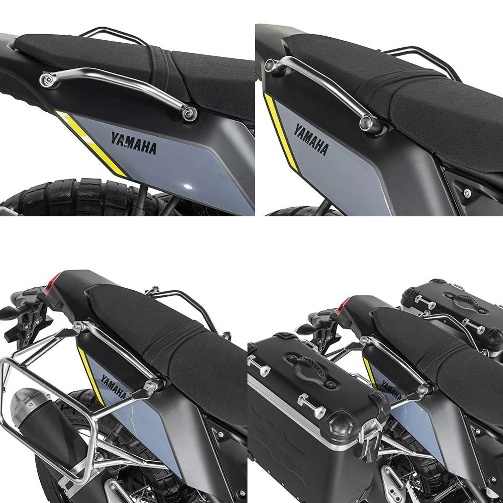 Motorcycle Passenger Rear Grab Handle Seat Hand Handle Grab Bar Rail FOR YAMAHA TENERE 700 Tenere700 XT700Z XTZ700 T7 2019-2023