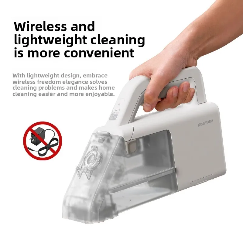 เครื่องทําความสะอาดโซฟาผ้าไร้สาย เครื่องทําความสะอาดอลิซสําหรับใช้ในบ้านและรถยนต์