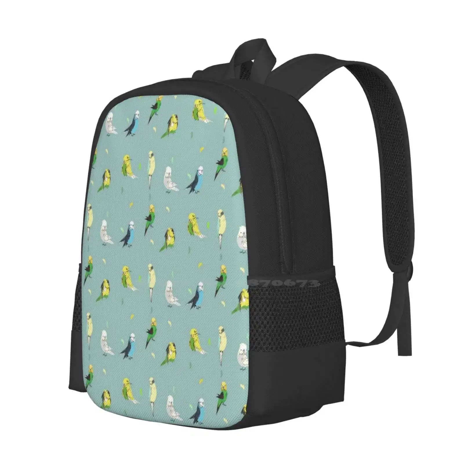 ¡Peep! Mochila escolar para estudiantes, bolsa de viaje para ordenador portátil, periquito, periquito, pájaro, pollo