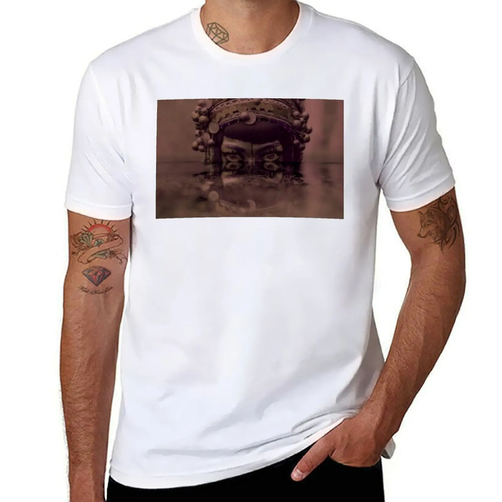 

Jibaro Face - Poster T-Shirt t shirt man cotton t shirt man casual T-Shirt