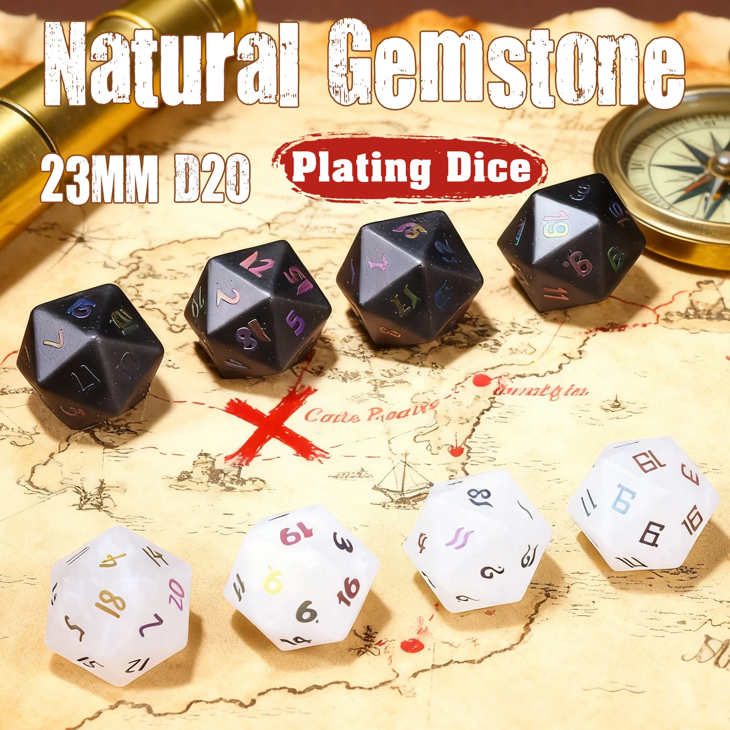 

Натуральный кристалл Кварц Обсидиан Радуга Поднятый номер Ролевая игра Мульти D20-сторонние многогранные игральные кости для взрослых COC DND Коллекция игр Драгоценный камень