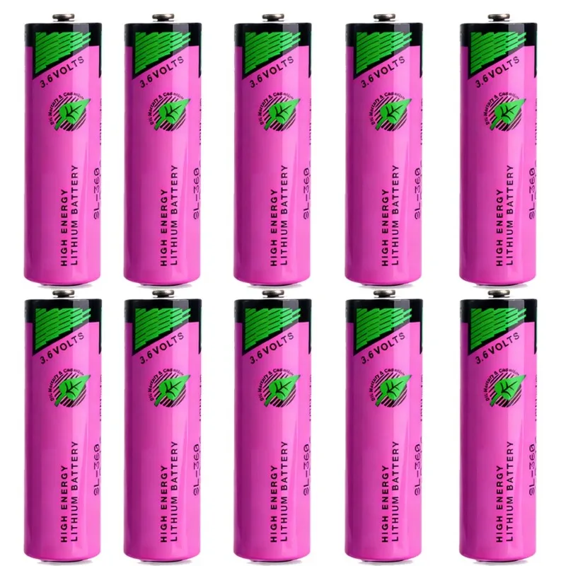 

10PCS battery 2400mAh for 6ES7971-0BA00 SL-360 S7-400 3.6V-