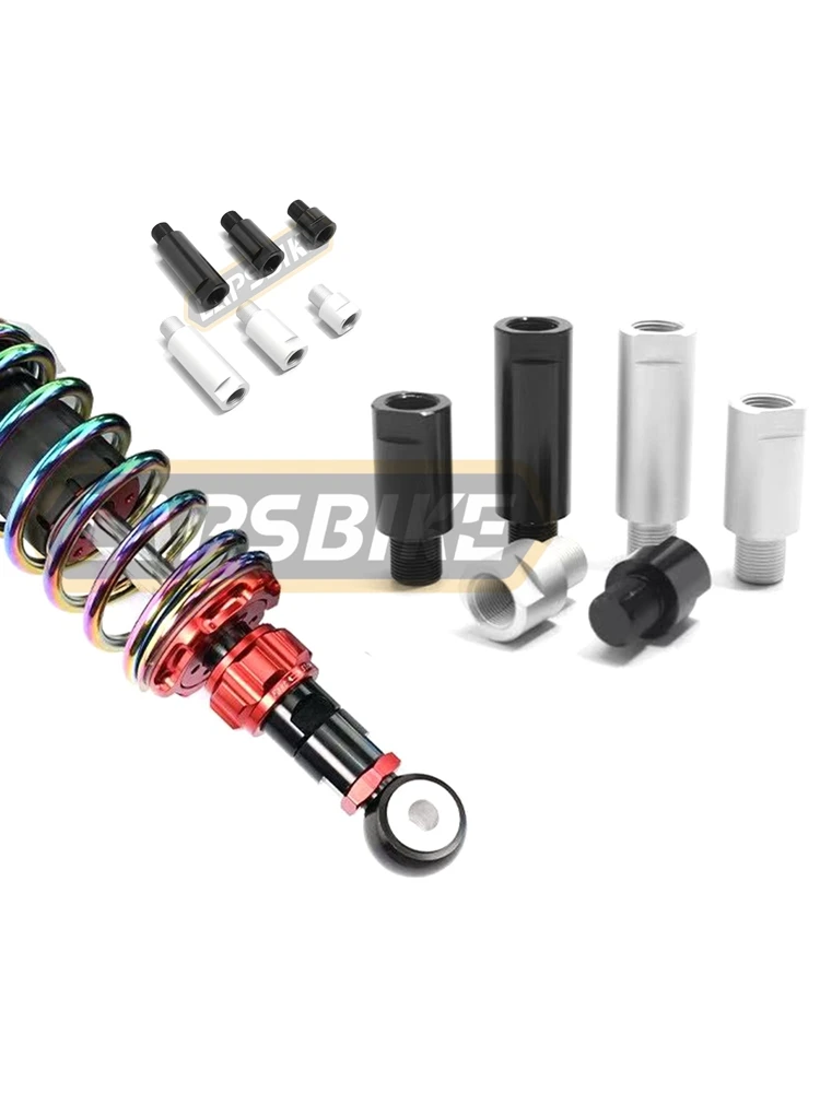 AliExpress LAPSBIKE E-bike Motorcycle Modify Rear Shock Absorber Height Increasing Rod Extender Round /Fork End Damper Adapter Raise 1-6cm Mid Rod
