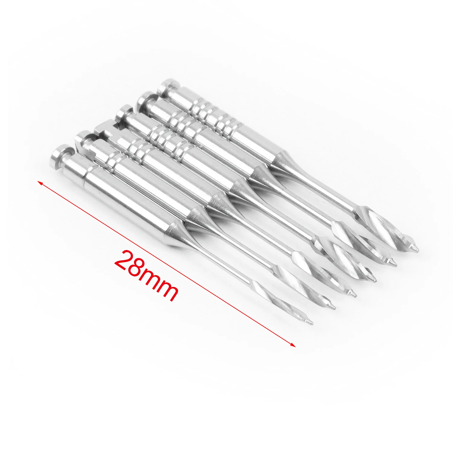 6 Stks/doos Jolant Dental Endodontische Boor Burs Peeso Reamers 28Mm/32Mm Motor Gebruiken Roestvrijstalen Endo Bestanden Tandarts Materialen