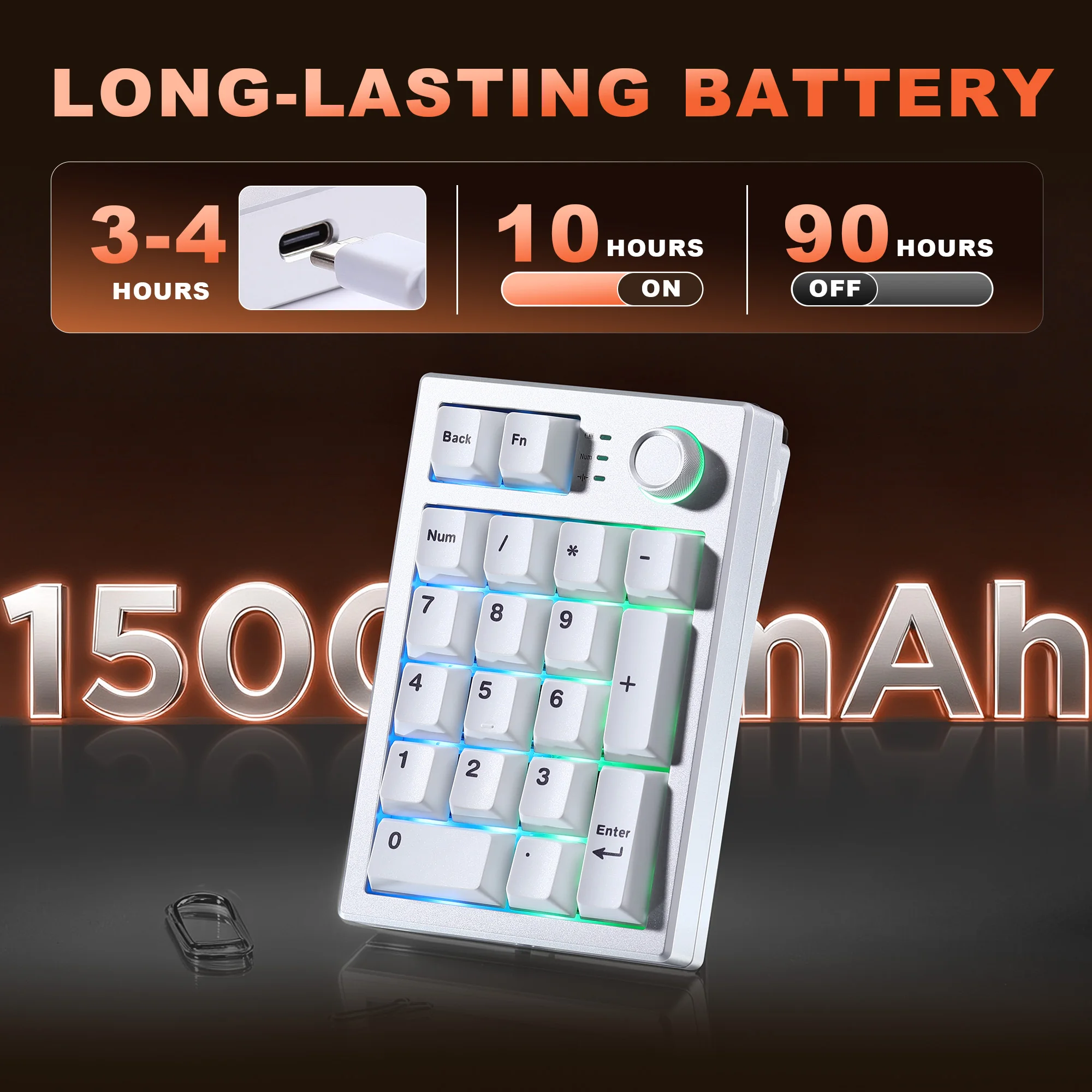 YUNZII AL21 Aluminum Mechanica - Keyboard Numpad Separate 评论和价格