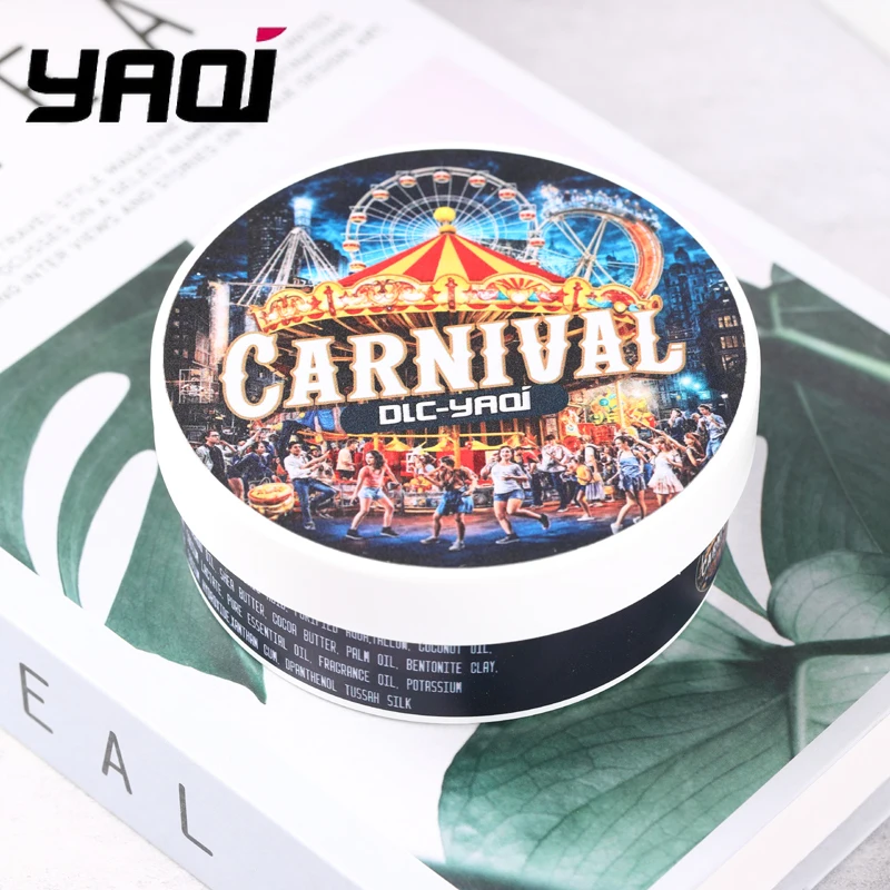 

YAQI Shaving Cream YAQI Shaving Soap CARNIVAL Atisan 170g Shaving Soap For Men