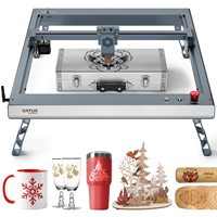 ORTUR Laser Master 3 With Foldable Feet Powerful 10W Laser Engraver And Cutter App Control 20000mm/min Laser Engraving Machine