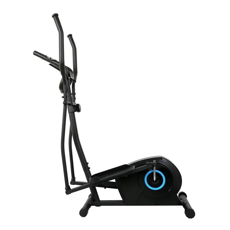 Household Magnetic Control Steel Elliptical Exercise Machine with LCD Screen for Home Gym Use