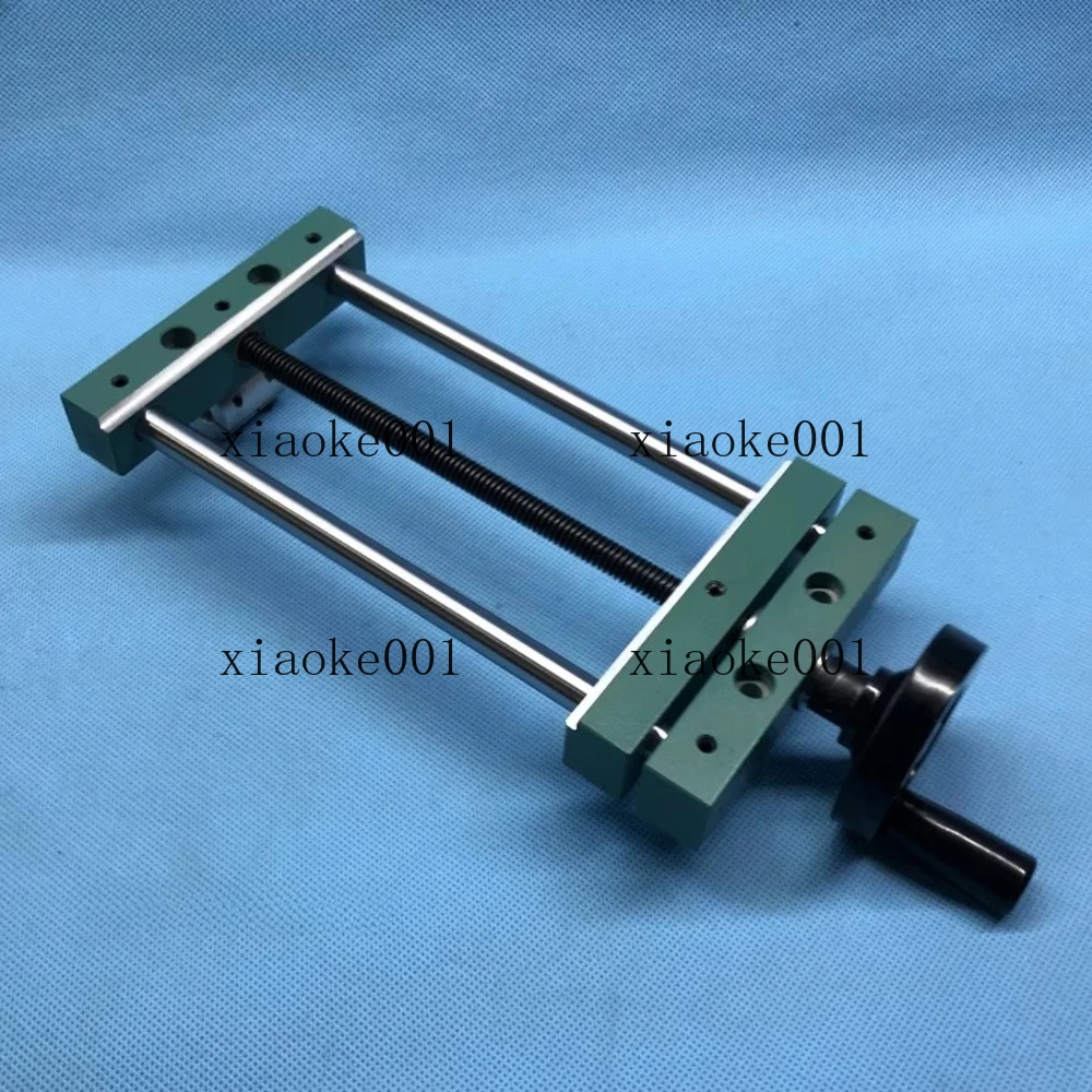 

Precision Ultra-Thin Slide Rail Flat Jaw Bench Vise Table Clamp for Engraving Milling Drilling - Fixed Clamping Fixture Tool