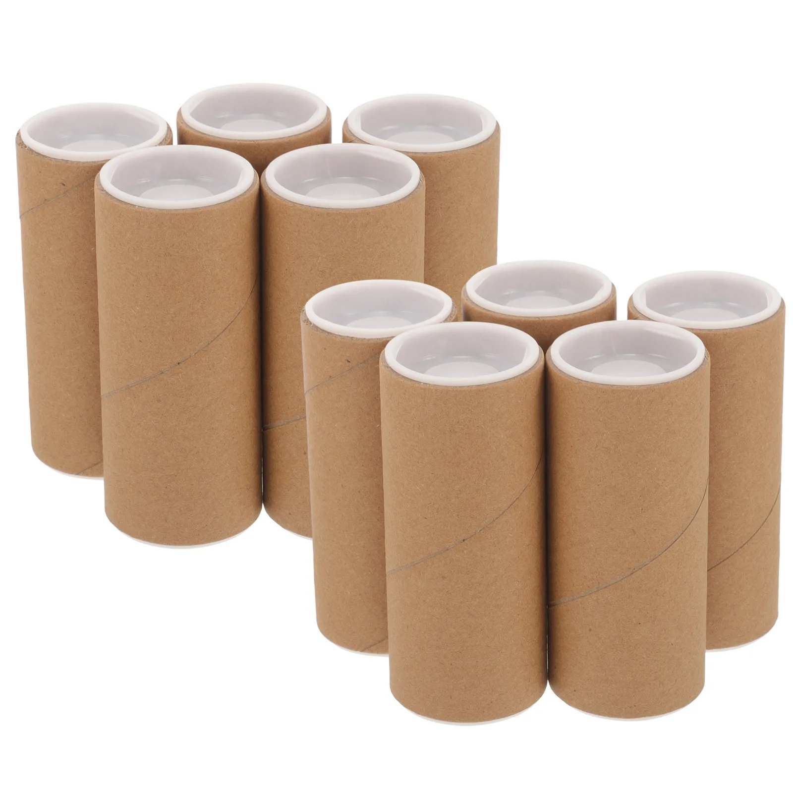 10 قطعة أنبوب تخزين الورق للوثائق العملة الفنية للعملات المعدنية أنبوب بريد قابل لإعادة التدوير حقيبة حمل صياغة محمولة #5