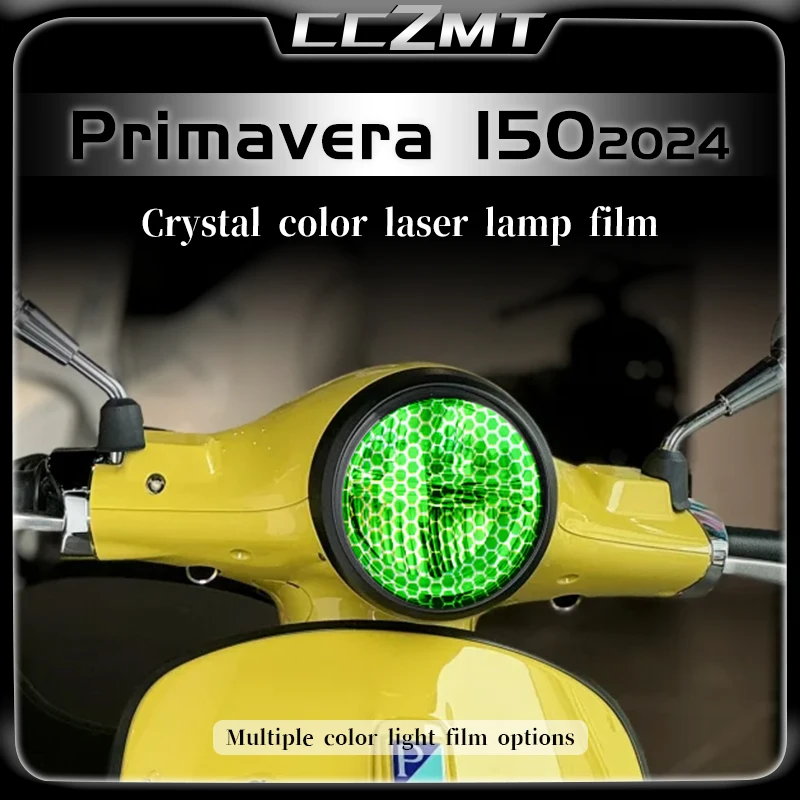 

For Vespa Primavera 150 PRIMAVERA 150 2024 Headlight and taillight film honeycomb laser film sticker modification accessories