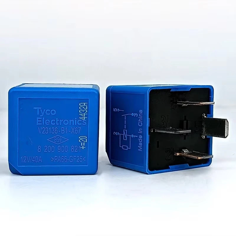 2PCS  Tyco original new V23136-B1-X67 12V/40A four-leg Renault car original car relay