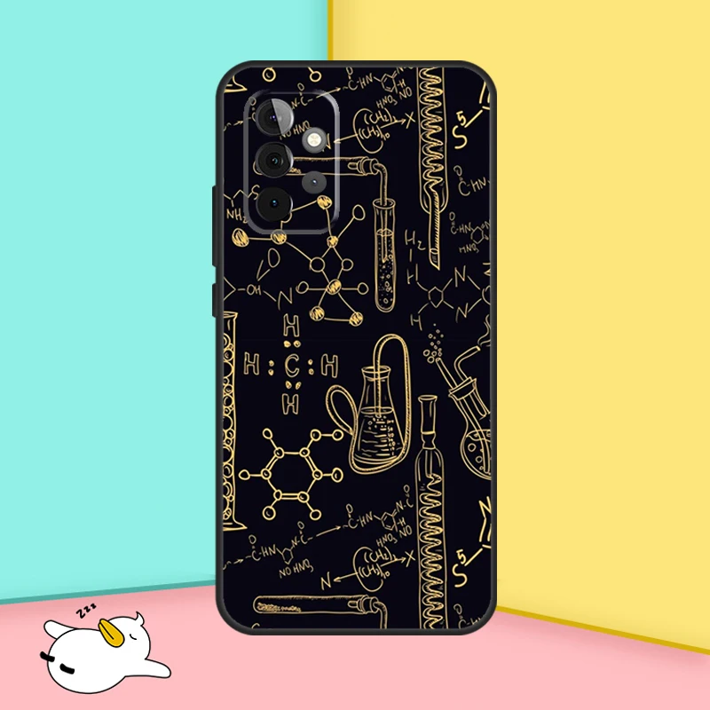 Chemistry Laboratory Phone Case For Samsung Galaxy A15 A25 A35 A55 A53 A33 A13 A52 A32 A12 A51 A71 A14 A34 A54