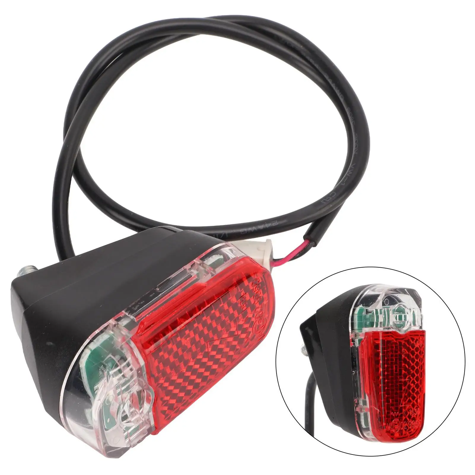Fashionable LED Rear Warning Light Reflective Tail Light for Electric Scooter for ninebot MAX G30D Model
