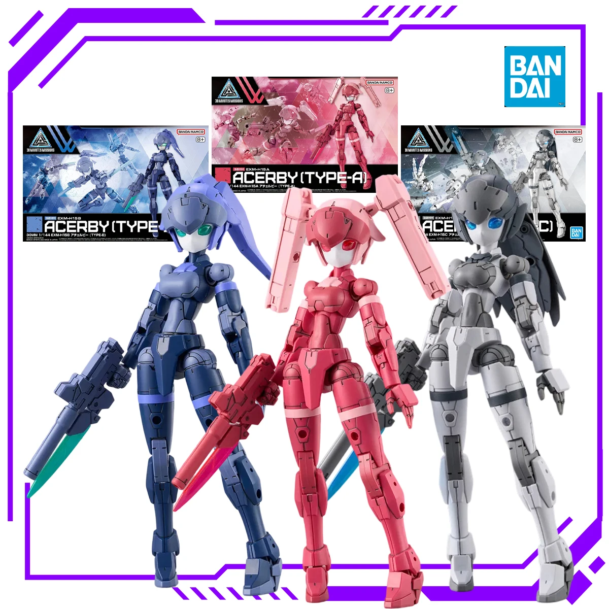 disponibile-action-figure-anime-originale-bandai-30mm-1-144-acerby-tipo-a-b-c-regalo-da-collezione-per-ragazzi