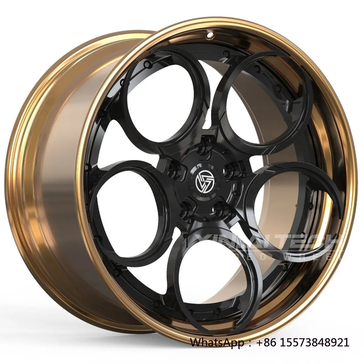 

2-Piece Deep Dish Concave Chrome Wheel Alloy Forged Wheels 5x114.3 5x120 5x112 Custom Forging Racing Car Wheel