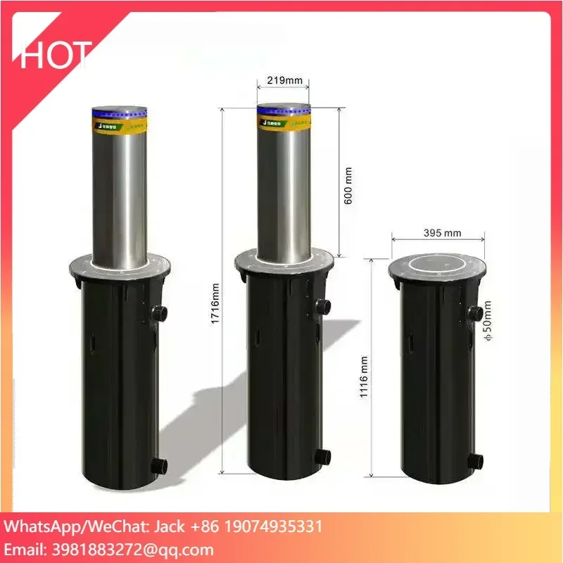 Factory Price Automatic Retractable Bollard Hydraulic Automatic Bollard Barrier