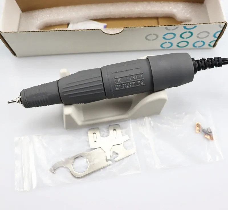 45K nuovo arrivo forte 210 H37L1 parte 65W 45000 RPM trapano per unghie Manicure Pedicure Kit di punte per File elettrico